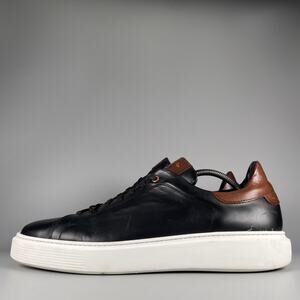 Good Man Brand Legend London Men's Size 15 Black Leather Sneaker Casual Shoe GUC